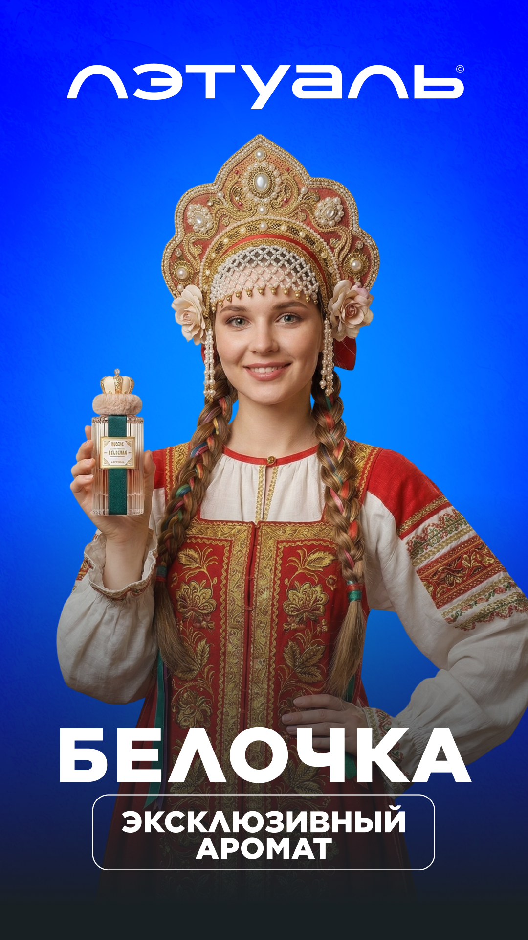 Запуск СТМ духов Russie в ЛЭТУАЛЬ